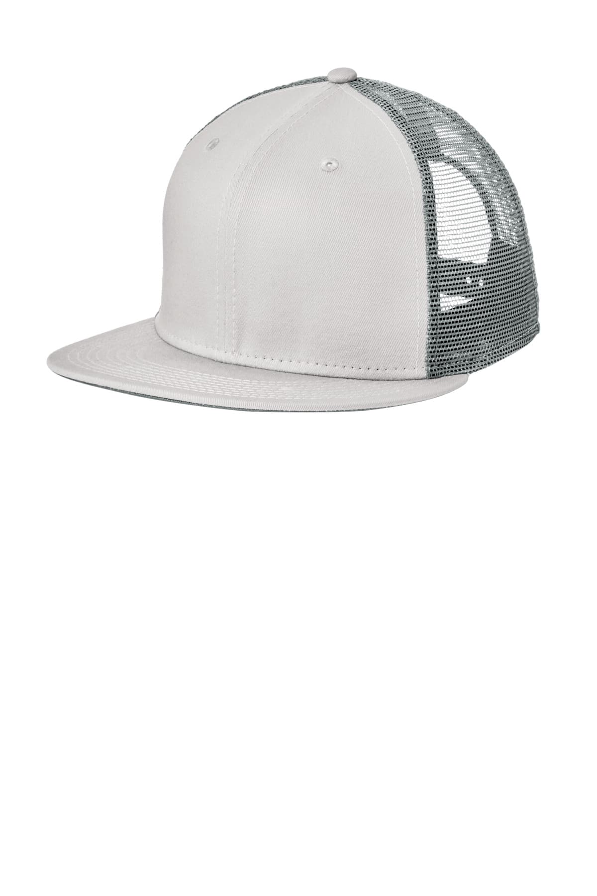 New Era New Era Standard Fit Snapback Trucker Cap NE4030 in Grey/ Graphite