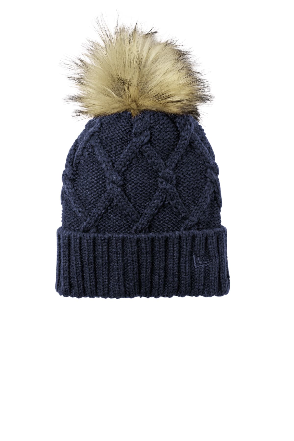 New Era New Era Faux Fur Pom Beanie NE911