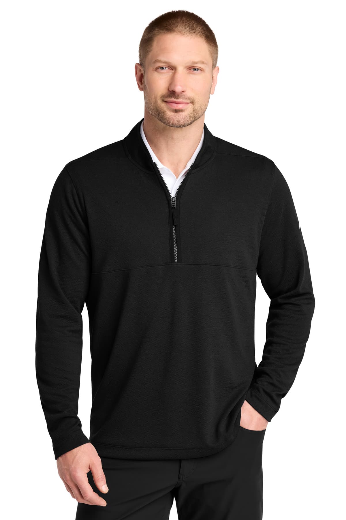 Nike Nike Textured 1/2-Zip Cover-Up  NKDX6702