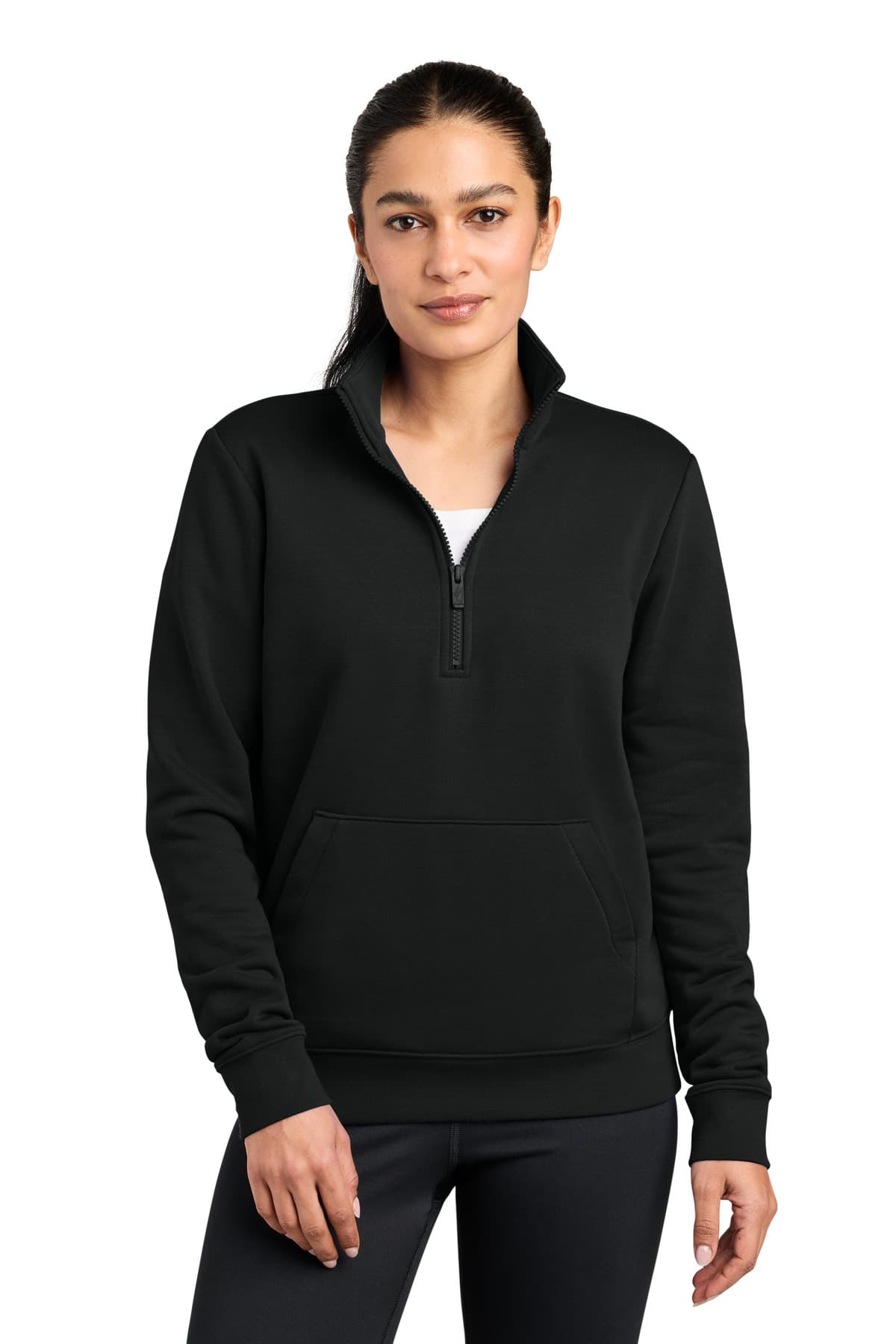 Nike Nike Women's Club Fleece Sleeve Swoosh 1/2-Zip NKDX6720