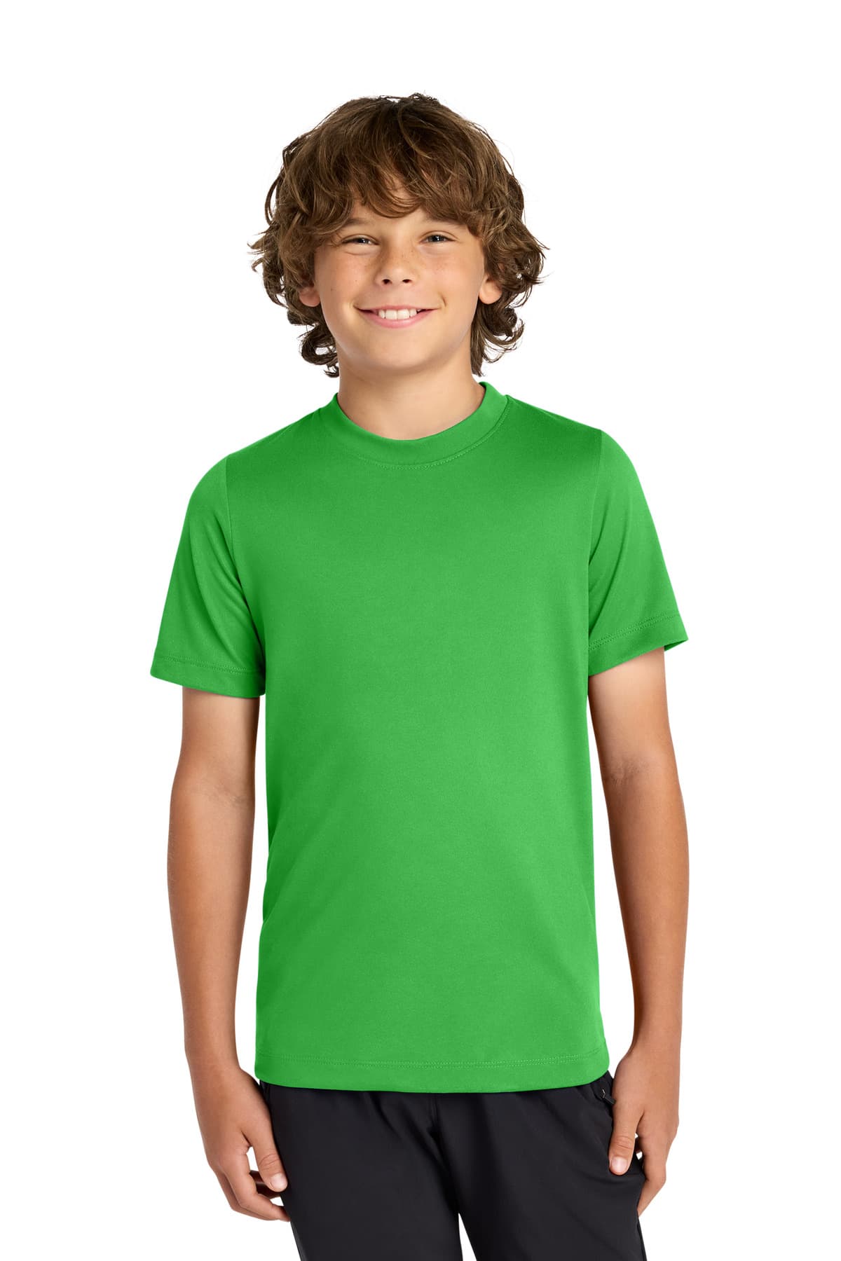 Nike Nike Youth Swoosh Sleeve rLegend Tee NKDX8787 in Apple Green