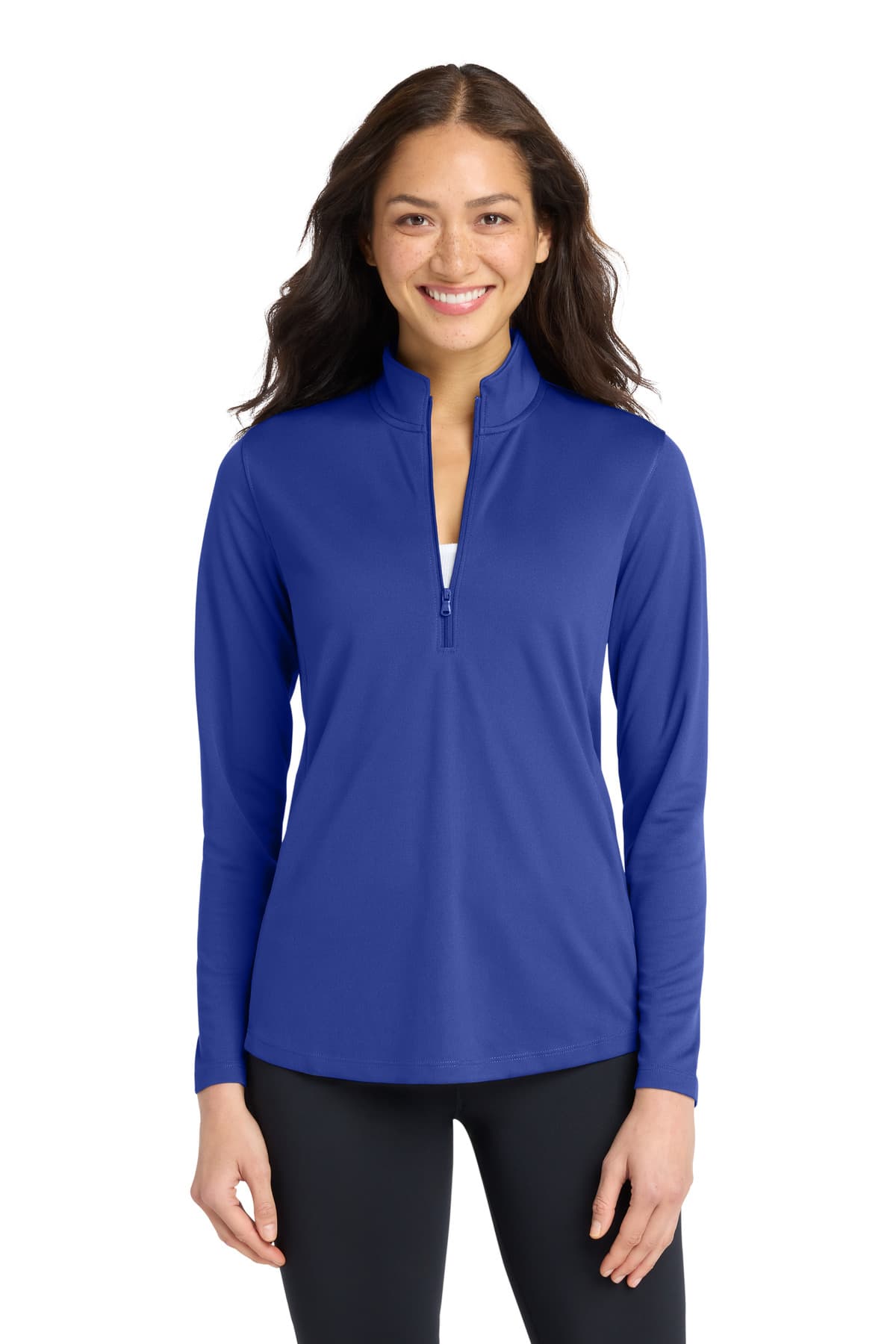 Port Authority Port Authority Women's Dry Zone UV Micro-Mesh 1/4-Zip LK112