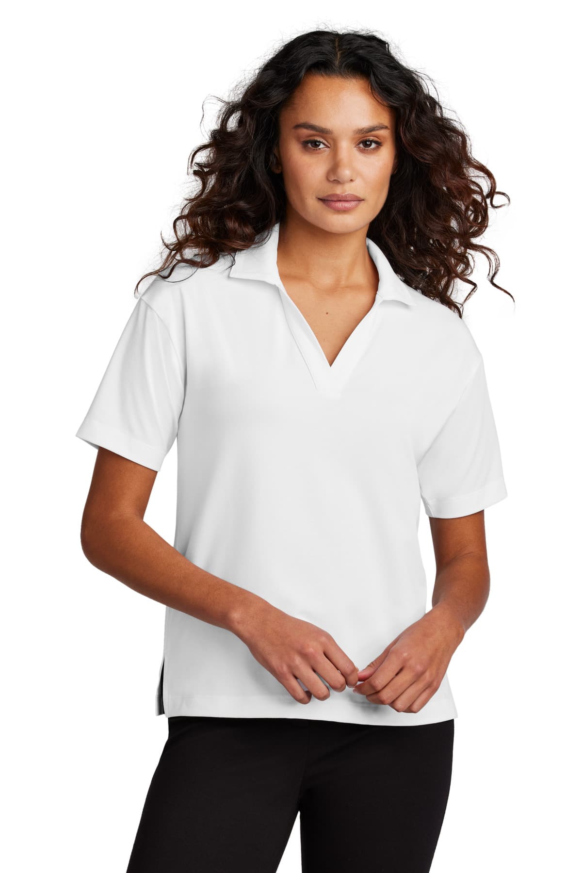 Mercer+Mettle Mercer+Mettle Women's Stretch Jersey Polo MM1015
