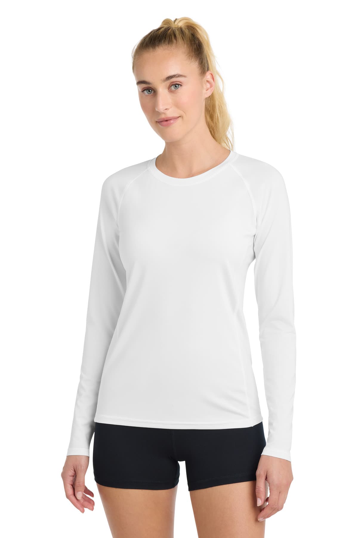 Sport-Tek Sport-Tek  Women's Long Sleeve Rashguard Tee. LST470LS