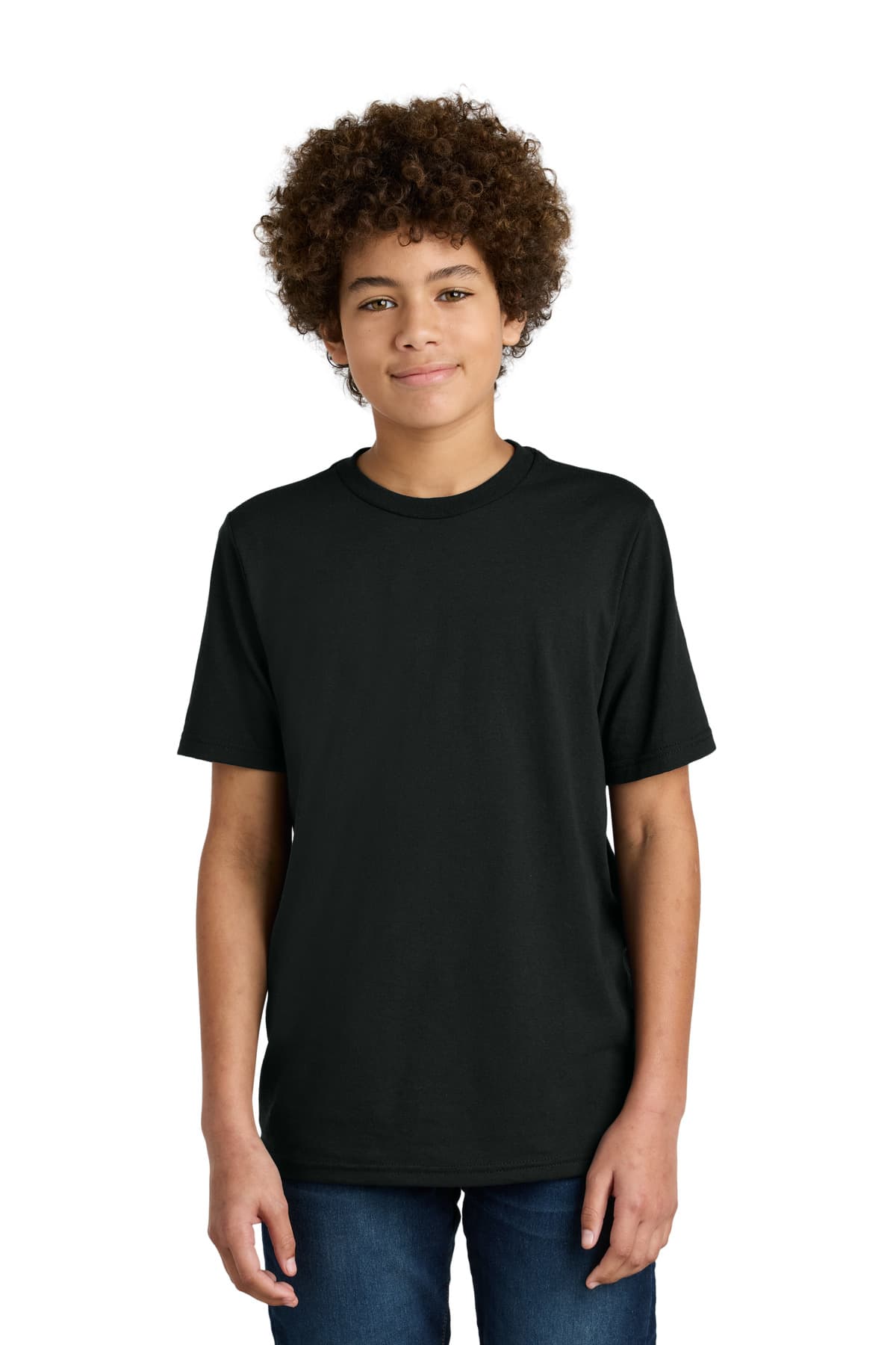 Port & Company Port & Co Youth CVC Tee PC340Y in Black