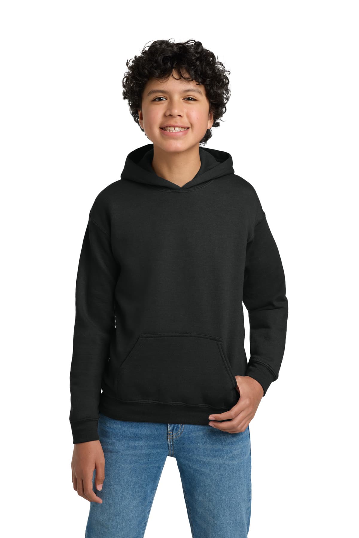 Gildan Gildan - Youth Heavy Blend Hooded Sweatshirt. 18500B in Black