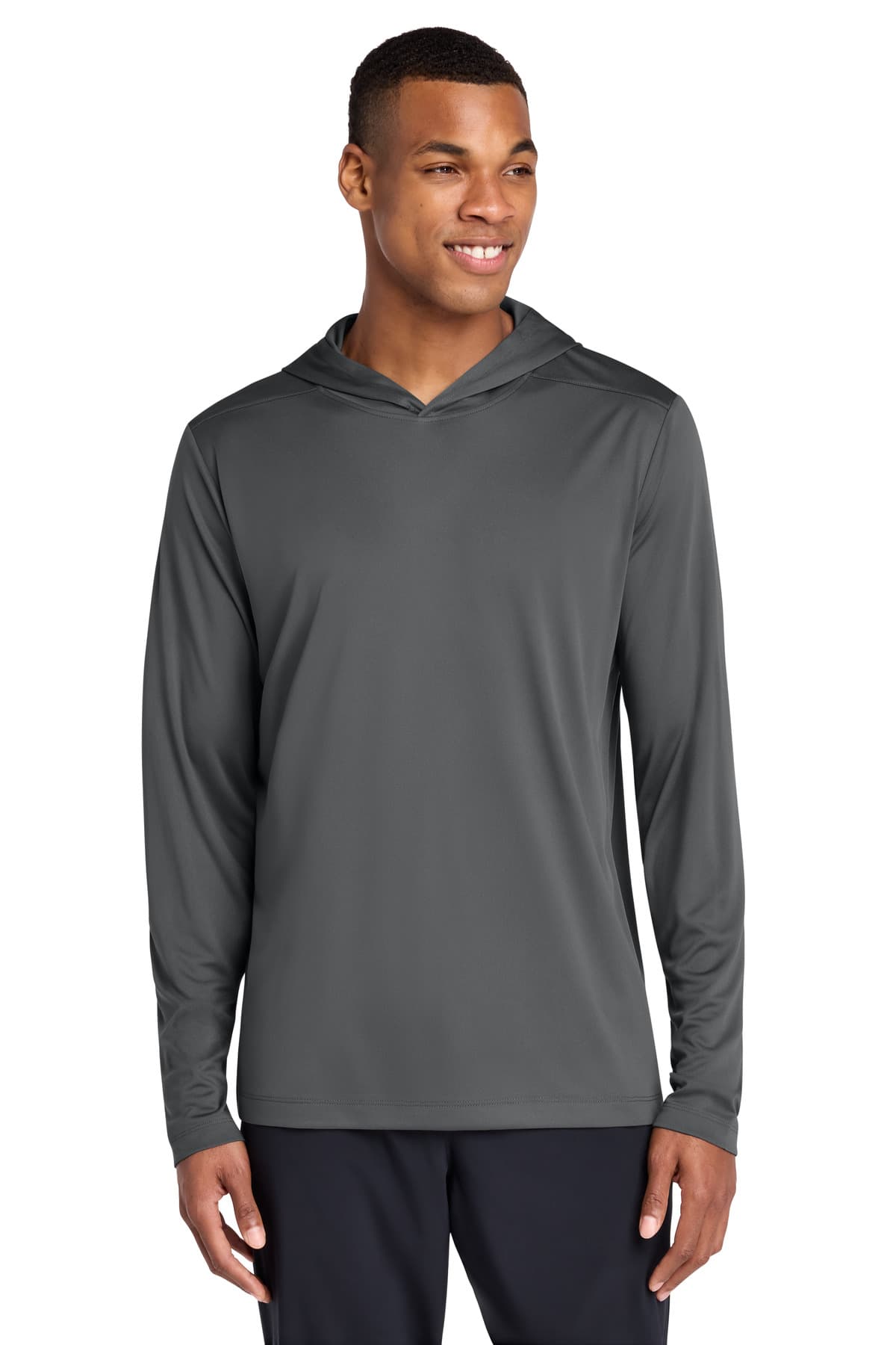 Sport-Tek Sport-Tek Posi-UV Pro Long Sleeve Hoodie ST420LSH