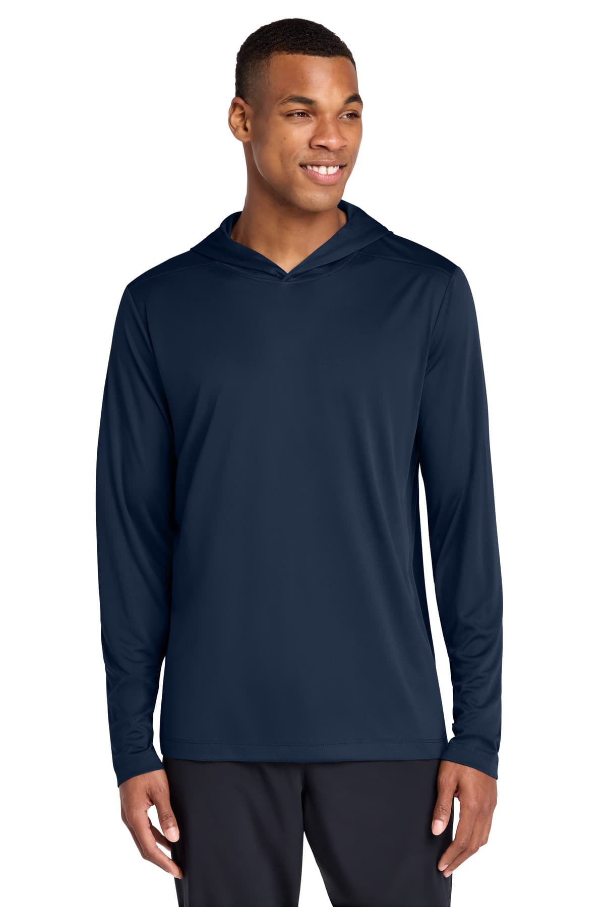 Sport-Tek Sport-Tek Posi-UV Pro Long Sleeve Hoodie ST420LSH