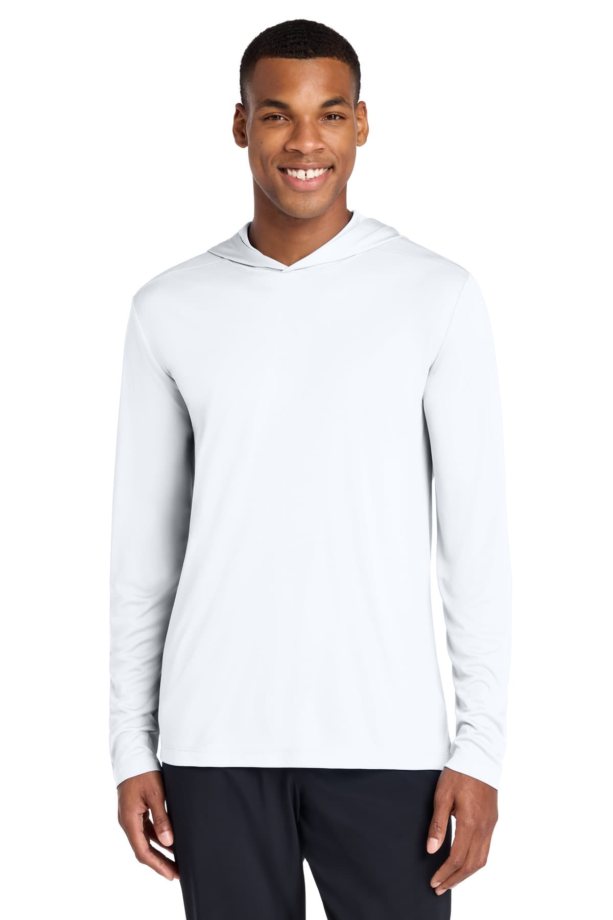 Sport-Tek Sport-Tek Posi-UV Pro Long Sleeve Hoodie ST420LSH