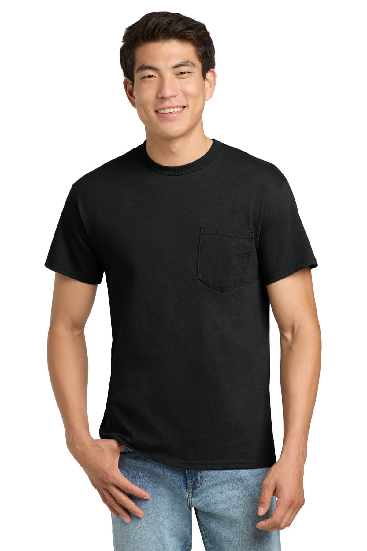 Gildan Gildan - Ultra Cotton 100% US Cotton T-Shirt with Pocket.  2300