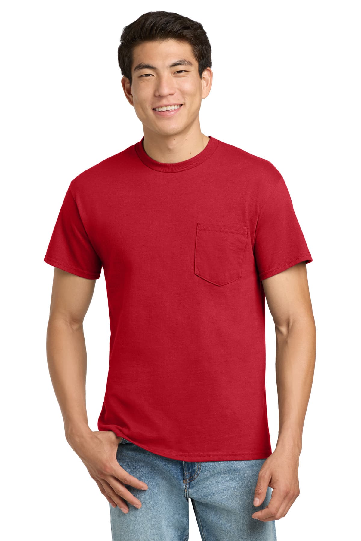 Gildan Gildan - Ultra Cotton 100% US Cotton T-Shirt with Pocket.  2300