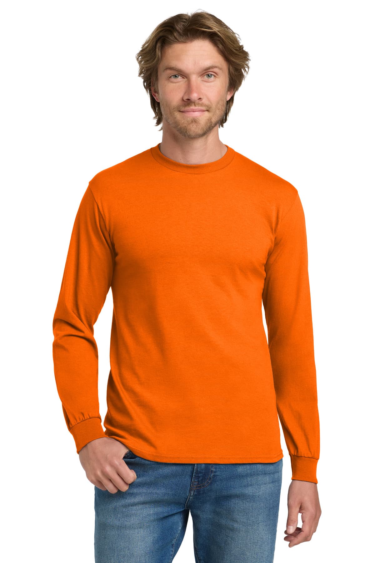 Gildan Gildan - Heavy Cotton 100% Cotton Long Sleeve T-Shirt.  5400