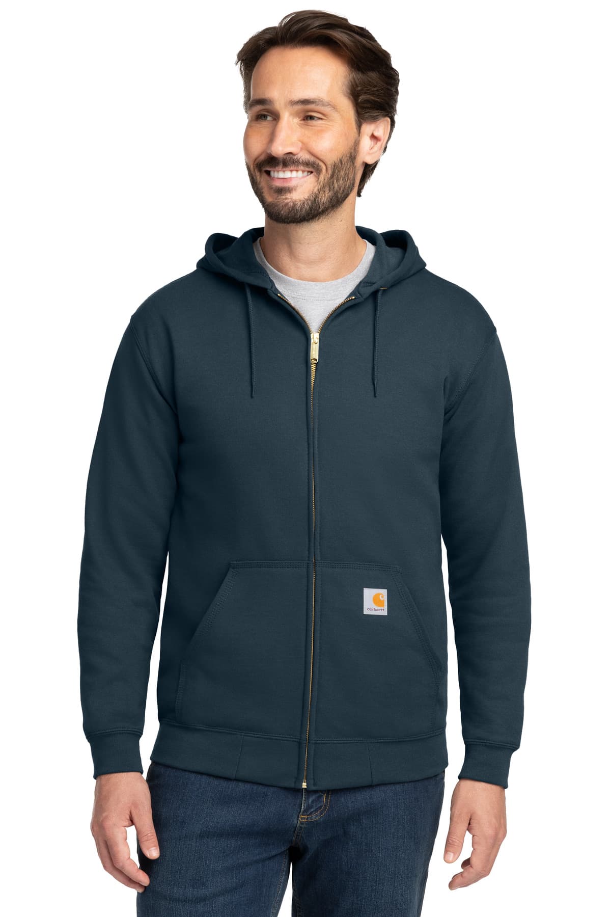 Carhartt Carhartt  Midweight Hooded Zip-Front Sweatshirt. CTK122