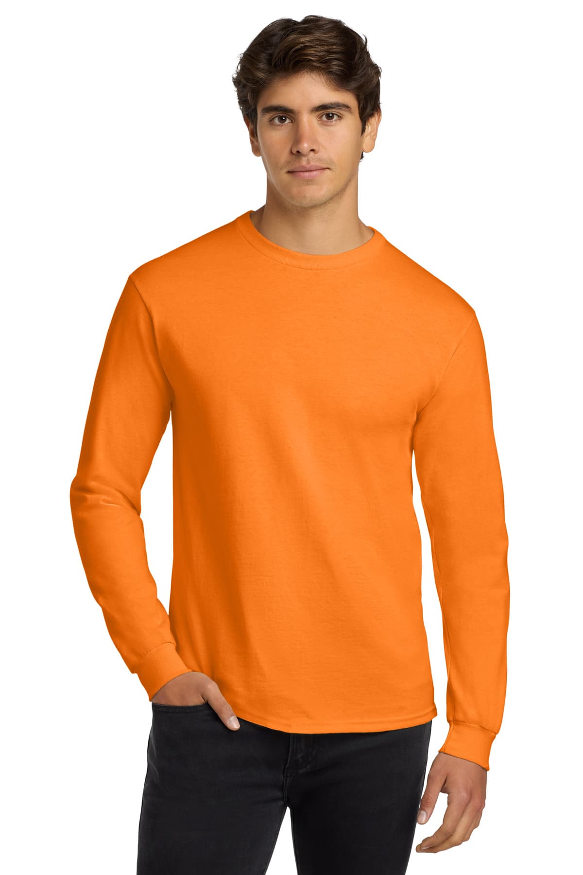 Gildan Gildan - Ultra Cotton 100% US Cotton Long Sleeve T-Shirt.  G2400