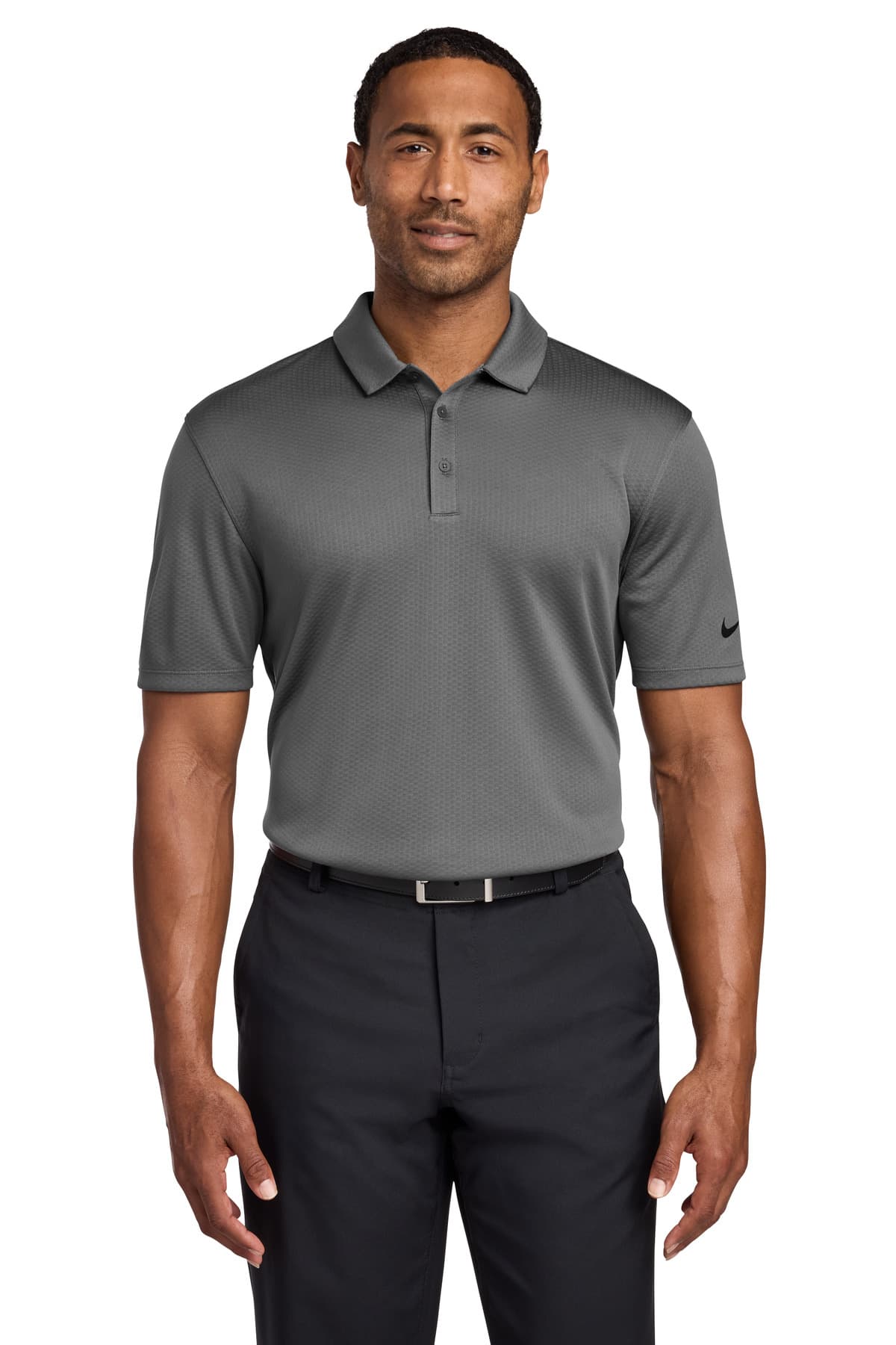 Nike Nike Dri-FIT Hex Textured Polo. NKAH6266