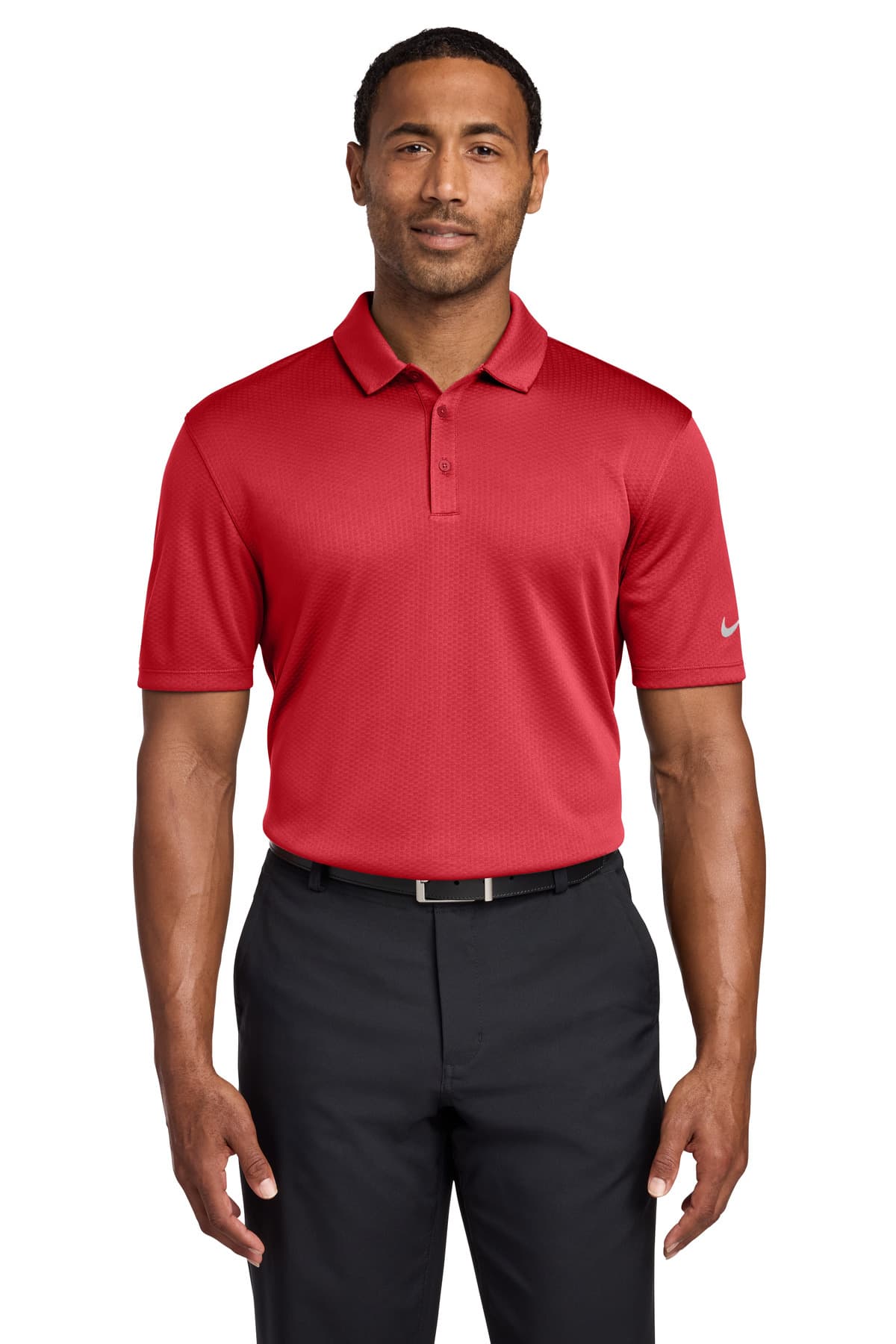 Nike Nike Dri-FIT Hex Textured Polo. NKAH6266