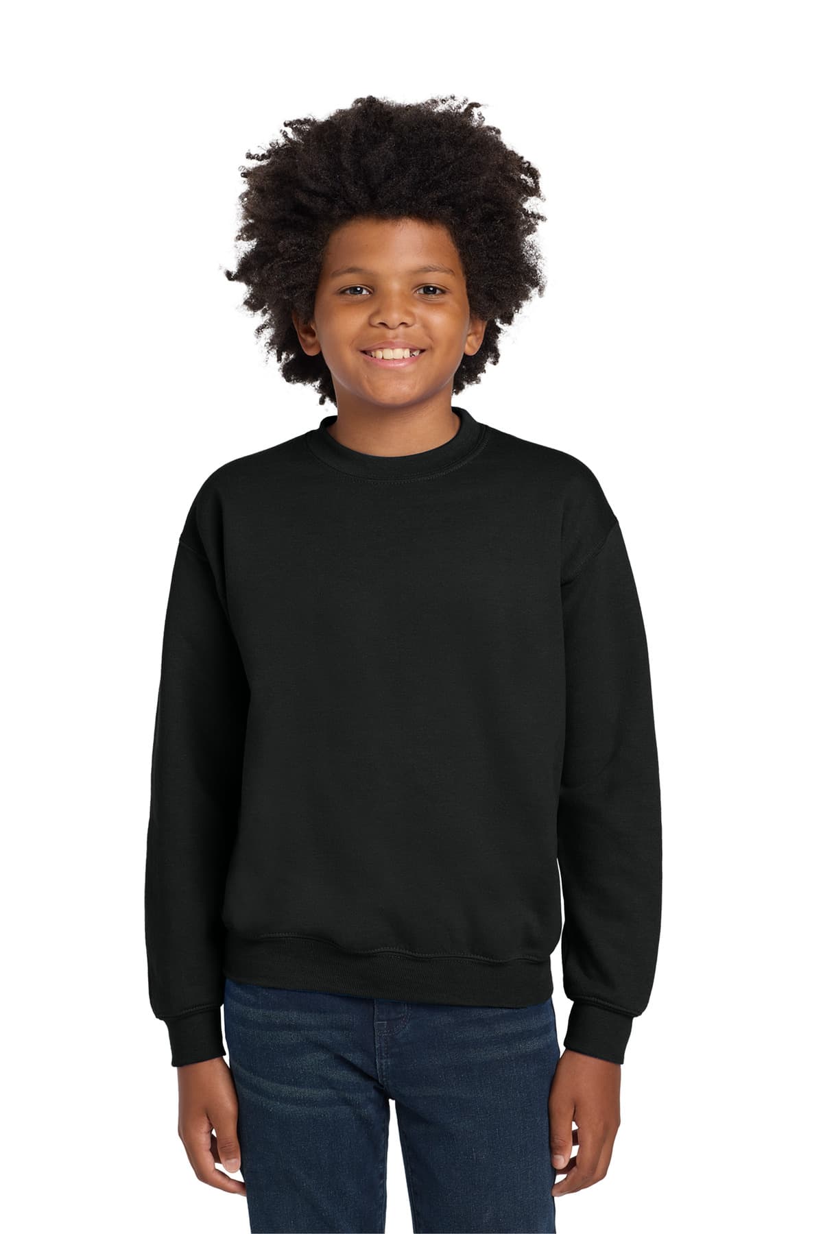 Gildan Gildan Youth Heavy Blend Crewneck Sweatshirt.  18000B