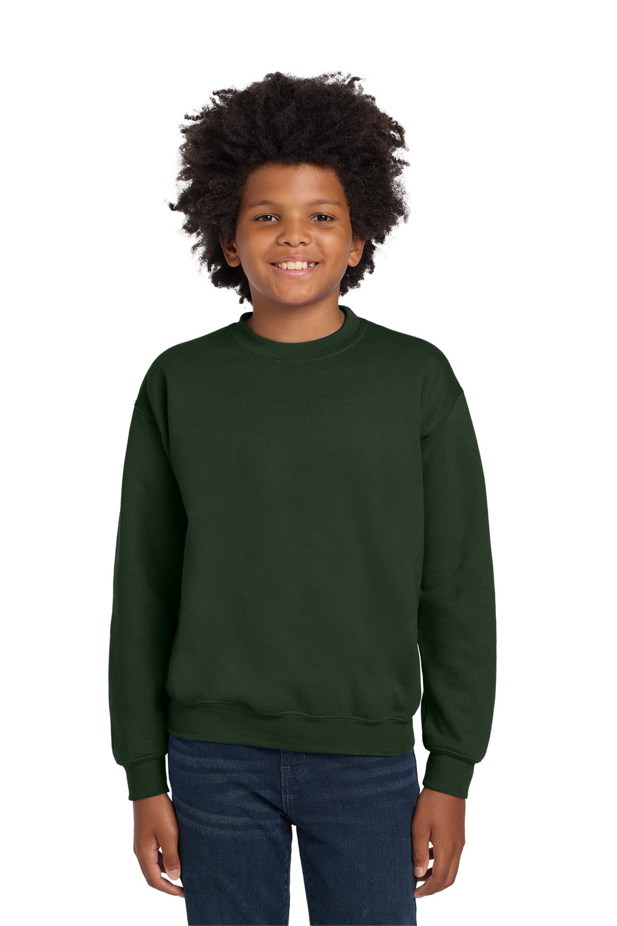 Gildan Gildan Youth Heavy Blend Crewneck Sweatshirt.  18000B