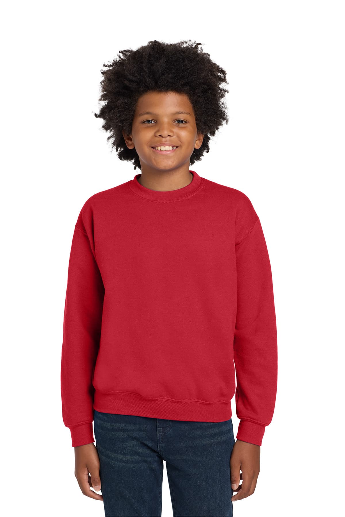 Gildan Gildan Youth Heavy Blend Crewneck Sweatshirt.  18000B