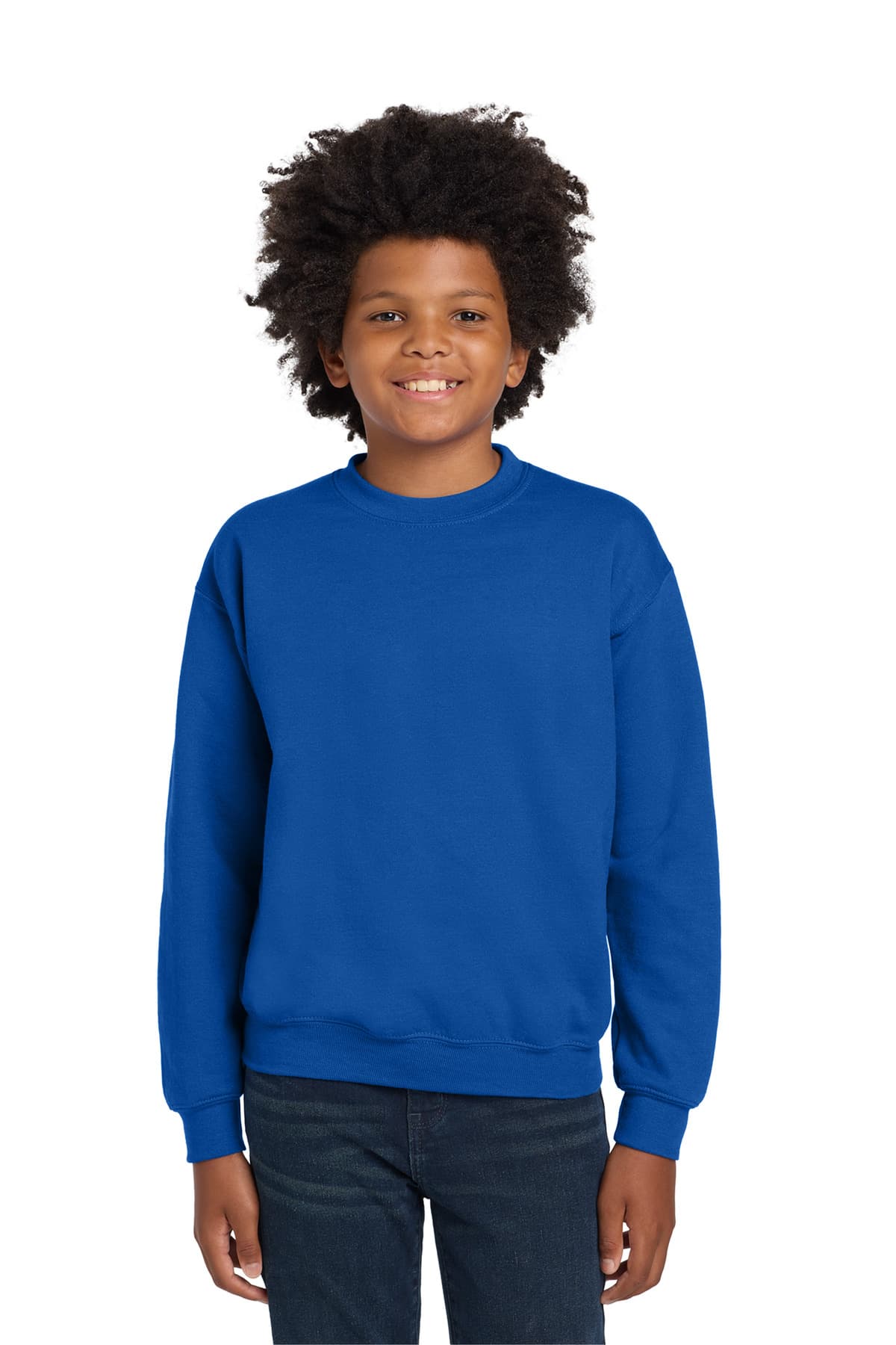 Gildan Gildan Youth Heavy Blend Crewneck Sweatshirt.  18000B
