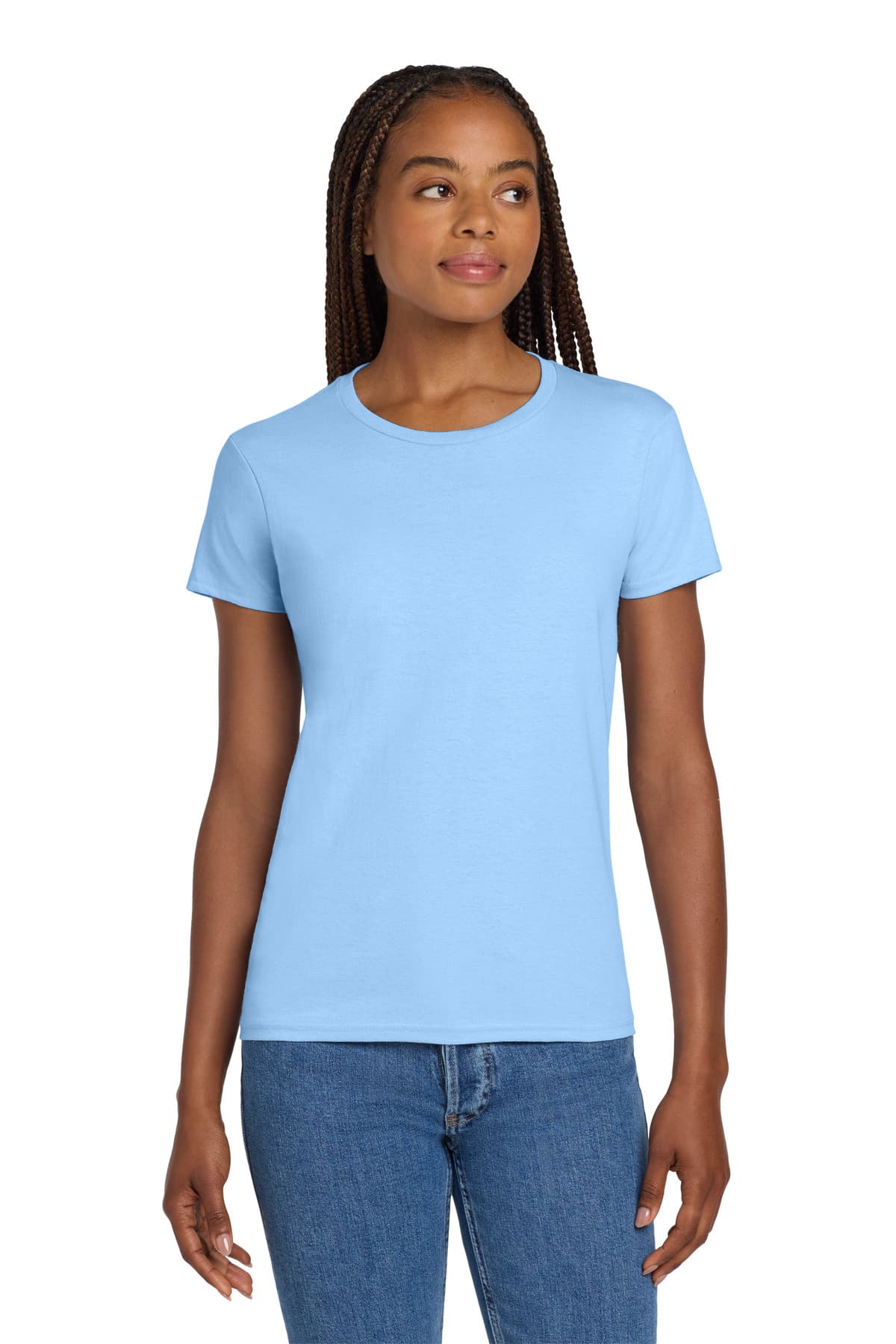 Gildan Gildan Women's Ultra Cotton 100% US Cotton T-Shirt. 2000L