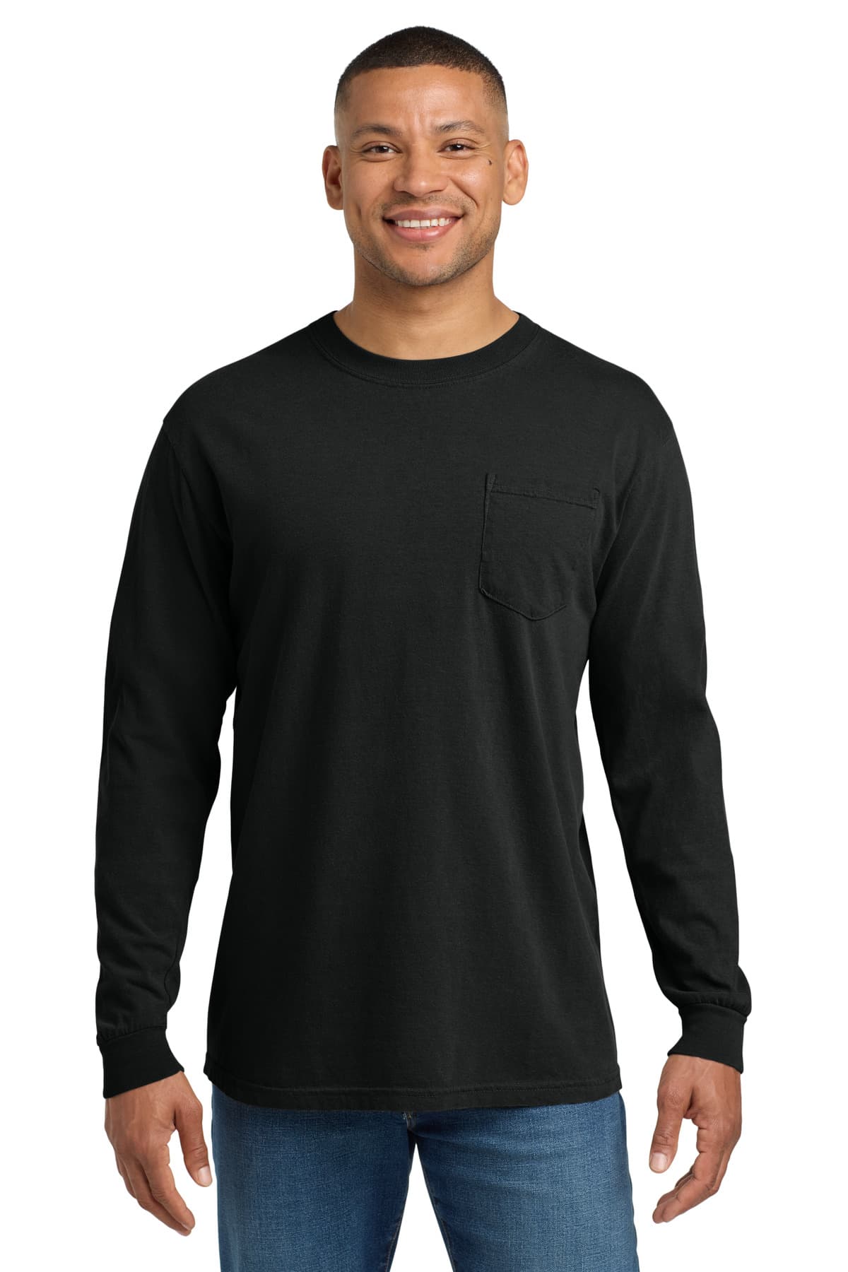 Comfort Colors COMFORT COLORS  Heavyweight Ring Spun Long Sleeve Pocket Tee. 4410