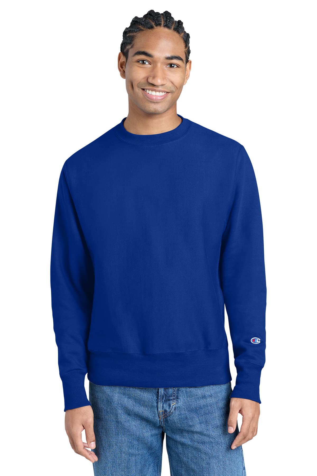 Champion Champion   Reverse Weave   Crewneck Sweatshirt S149 in Athletic Royal