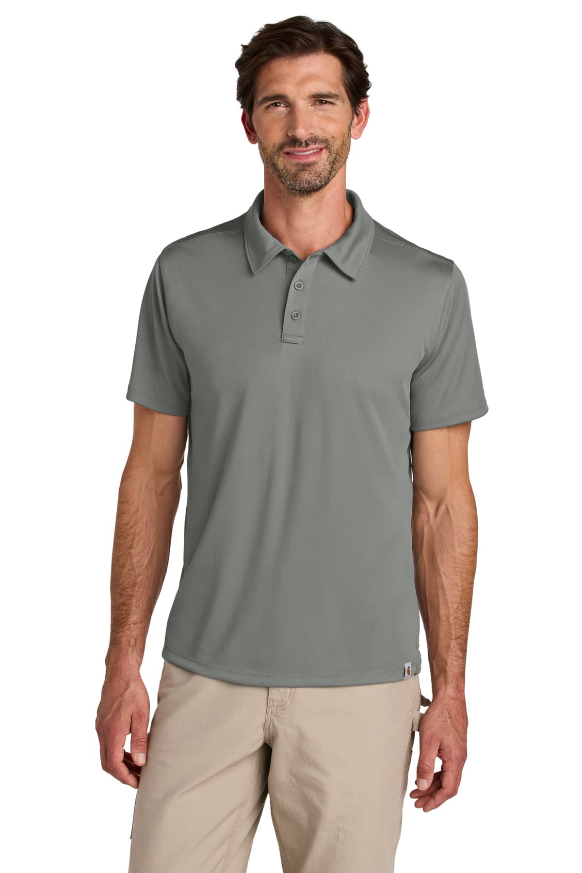Carhartt Carhartt Force Sun Defender Polo CT106899 in Asphalt Grey