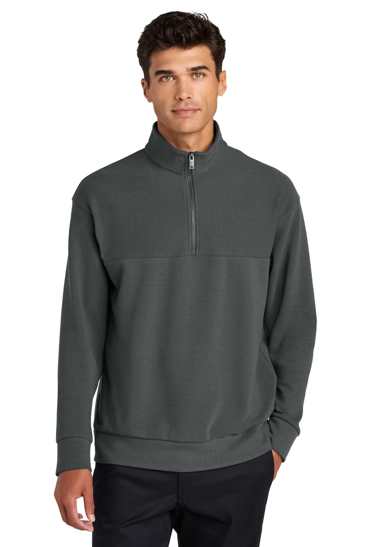 Mercer+Mettle Mercer+Mettle Linear Texture 1/4-Zip MM3040