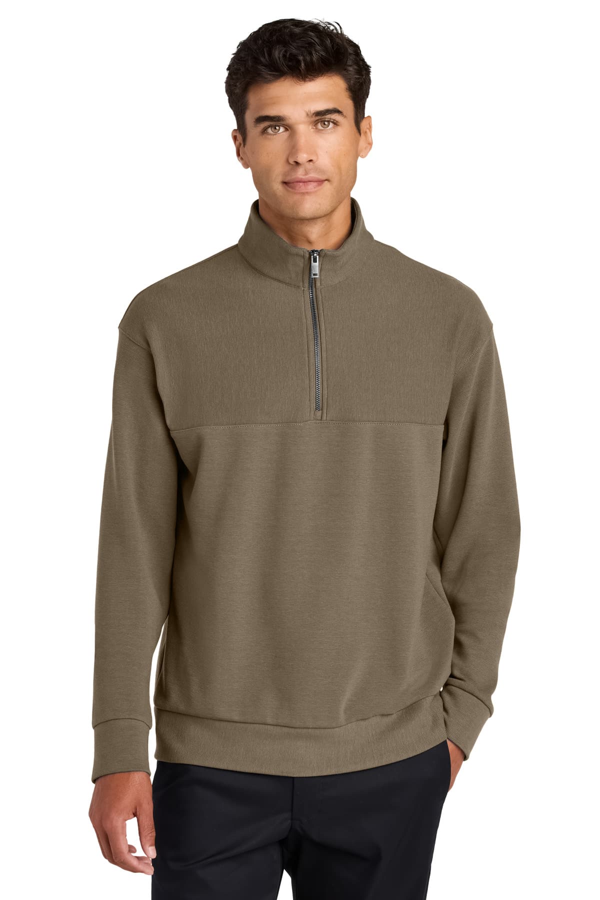 Mercer+Mettle Mercer+Mettle Linear Texture 1/4-Zip MM3040