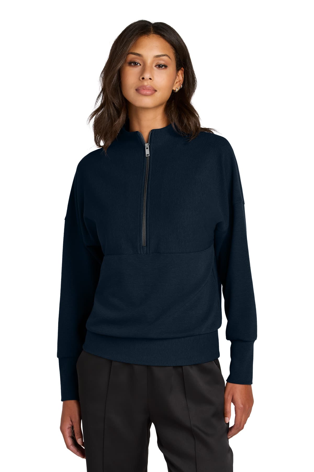 Mercer+Mettle Mercer+Mettle Women's Linear Texture 1/4-Zip MM3041