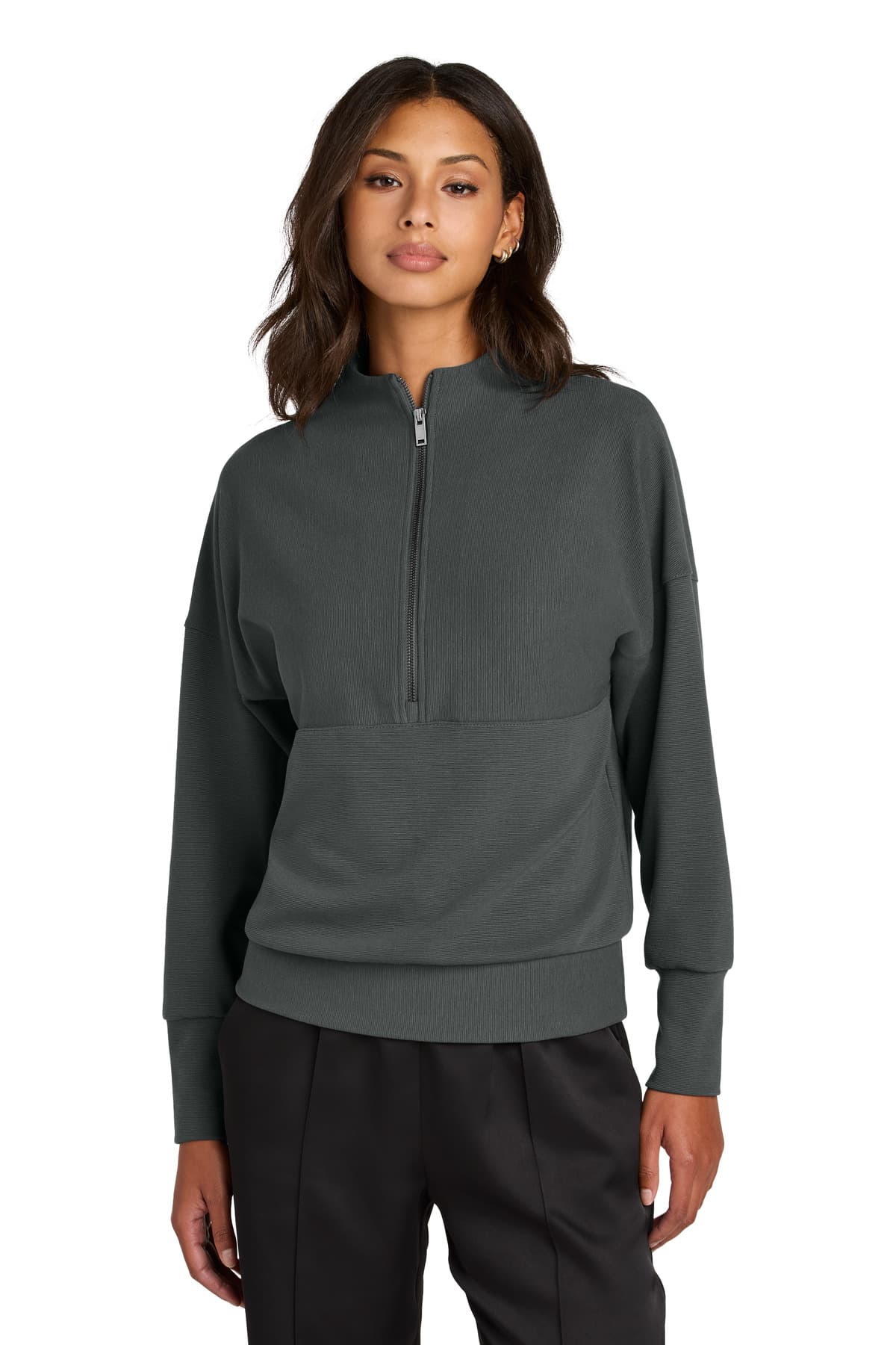 Mercer+Mettle Mercer+Mettle Women's Linear Texture 1/4-Zip MM3041