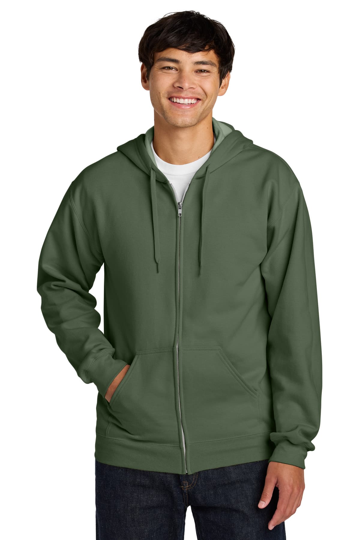Gildan Gildan Softstyle Midweight Fleece Full-Zip Hooded Sweatshirt SF600