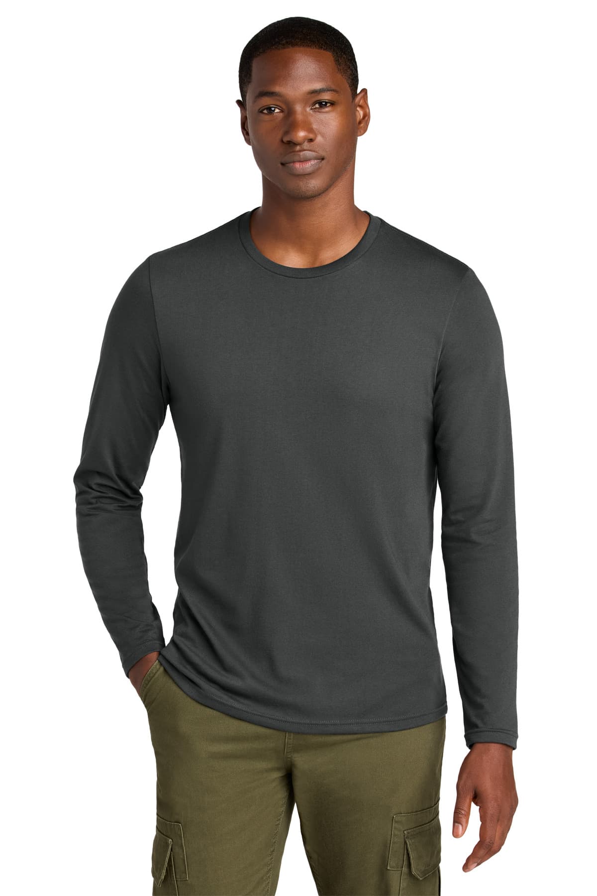 District District Perfect Weight CVC Long Sleeve Tee DT185