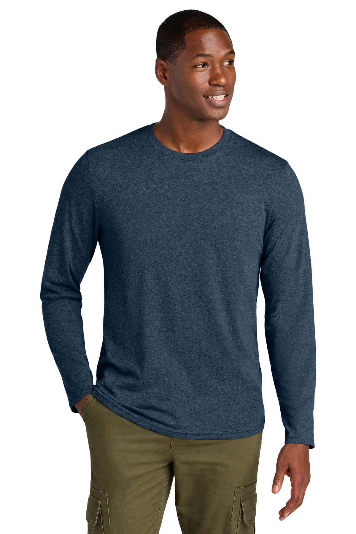 District District Perfect Weight CVC Long Sleeve Tee DT185