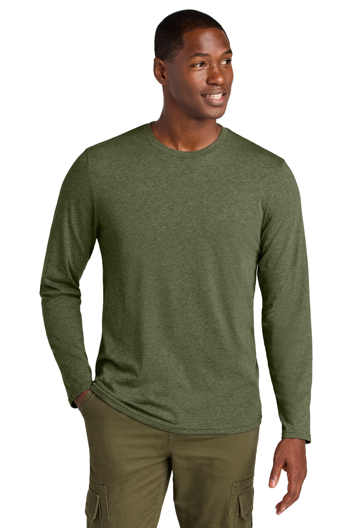 District District Perfect Weight CVC Long Sleeve Tee DT185