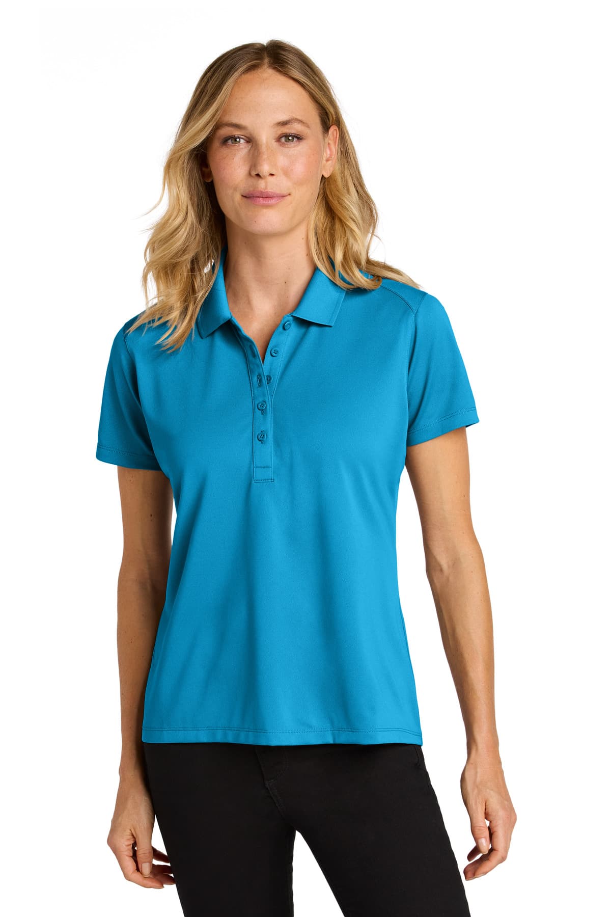 Port Authority Port Authority Women's Wearever Performance Pique Polo LK240 in Parcel Blue