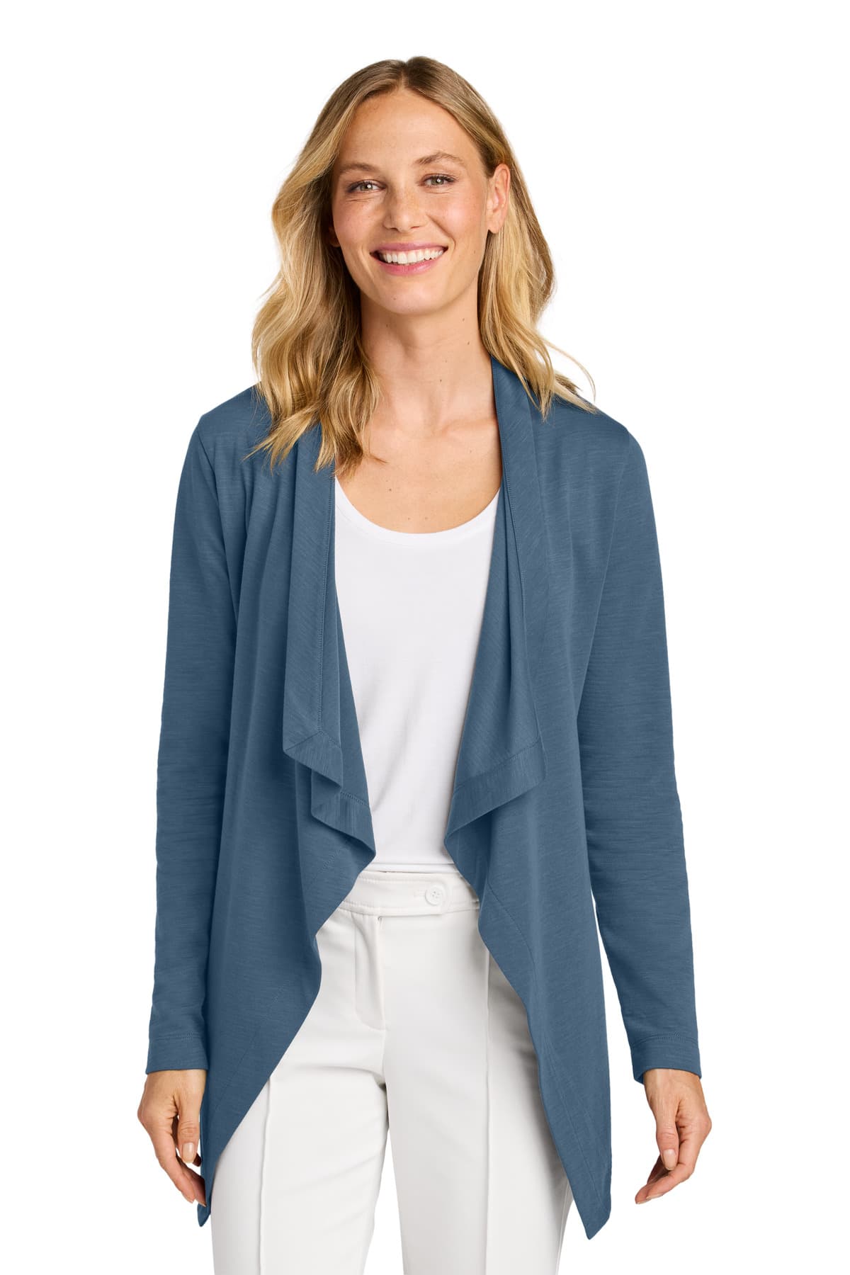 Port Authority Port Authority Women's Breakwater Open Cardigan LK820 in Dusk Blue
