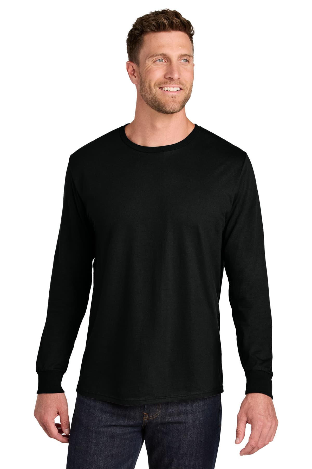 Jerzees Jerzees Ultimate Unisex Ring Spun Long Sleeve T-Shirt IC46L