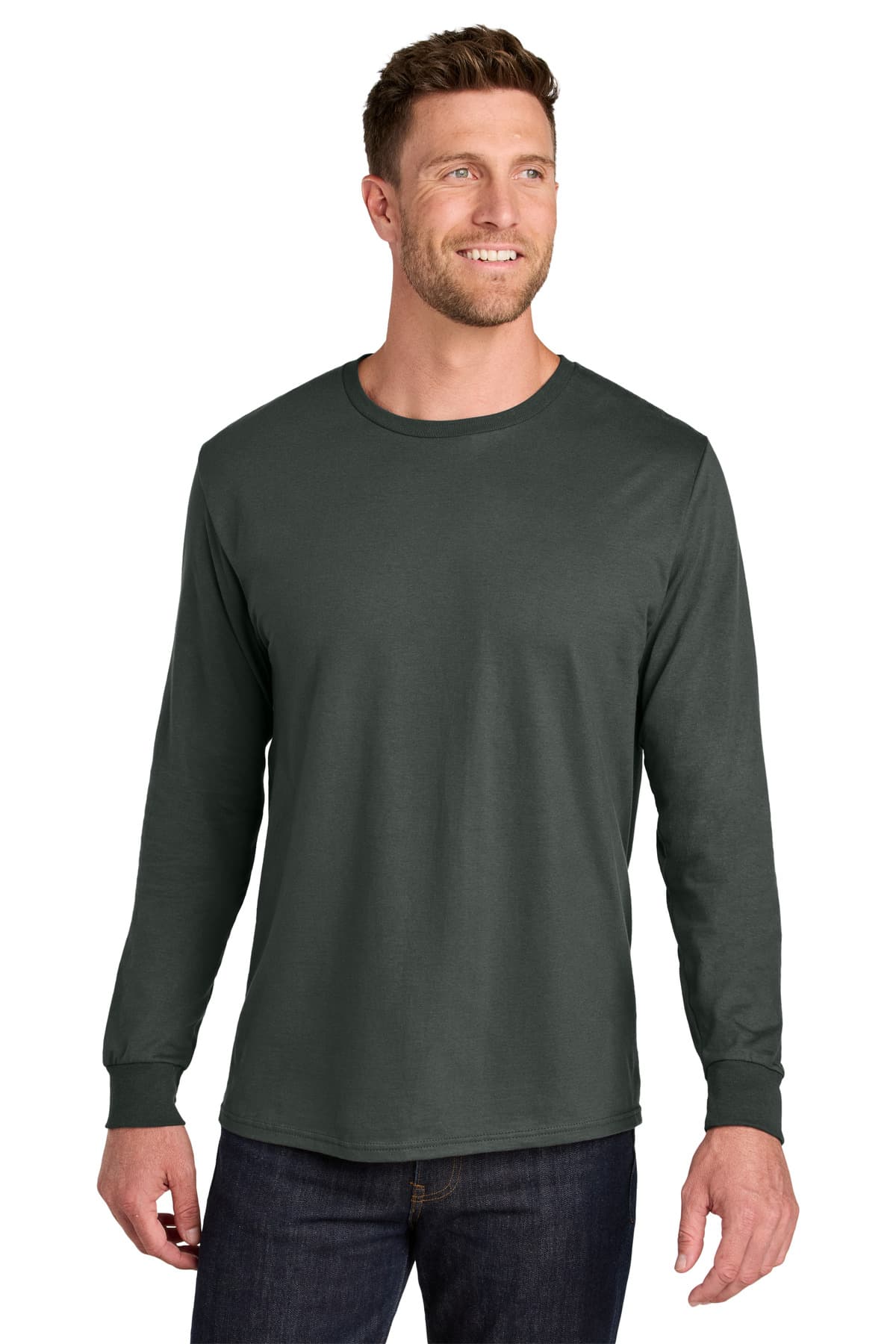 Jerzees Jerzees Ultimate Unisex Ring Spun Long Sleeve T-Shirt IC46L