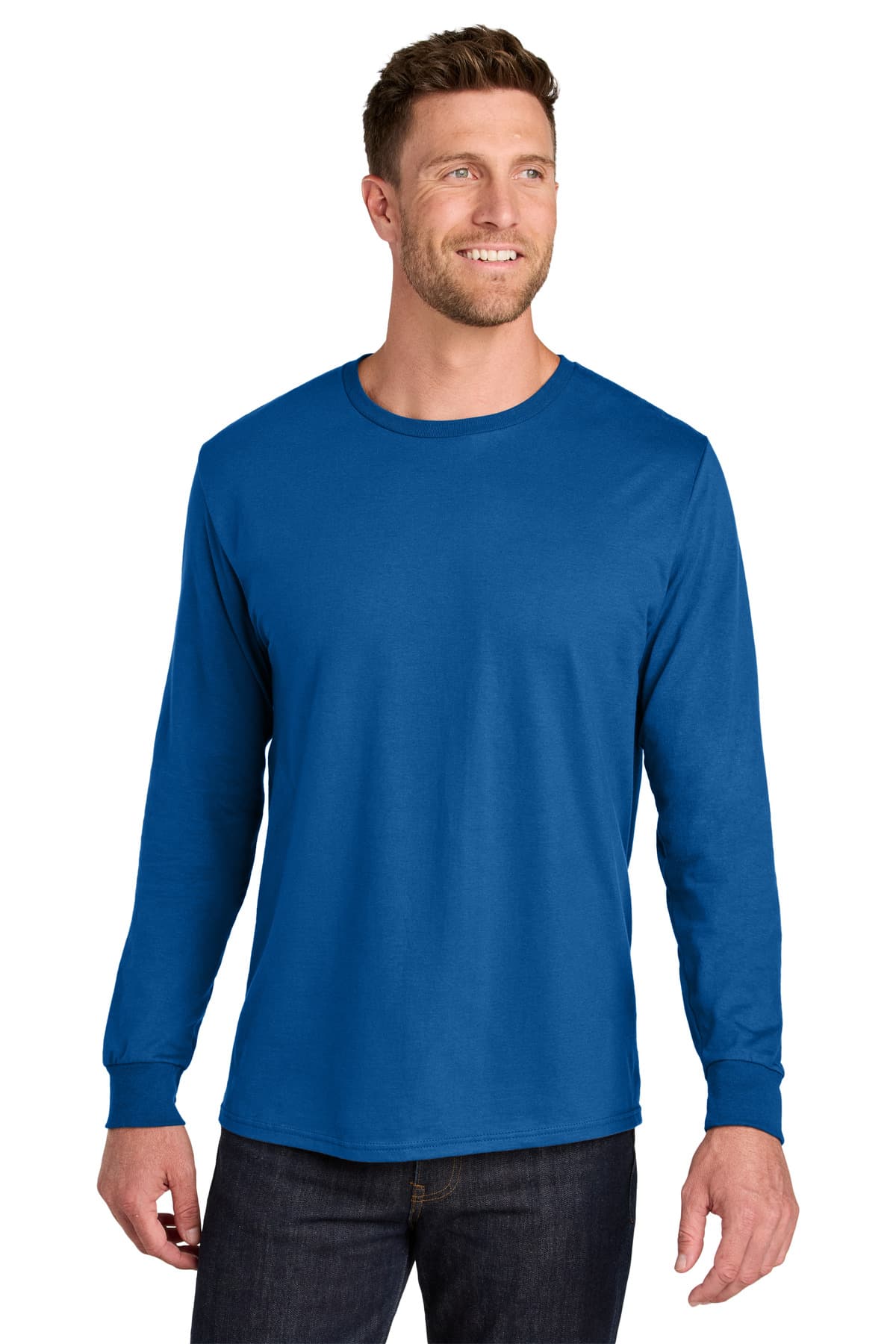 Jerzees Jerzees Ultimate Unisex Ring Spun Long Sleeve T-Shirt IC46L