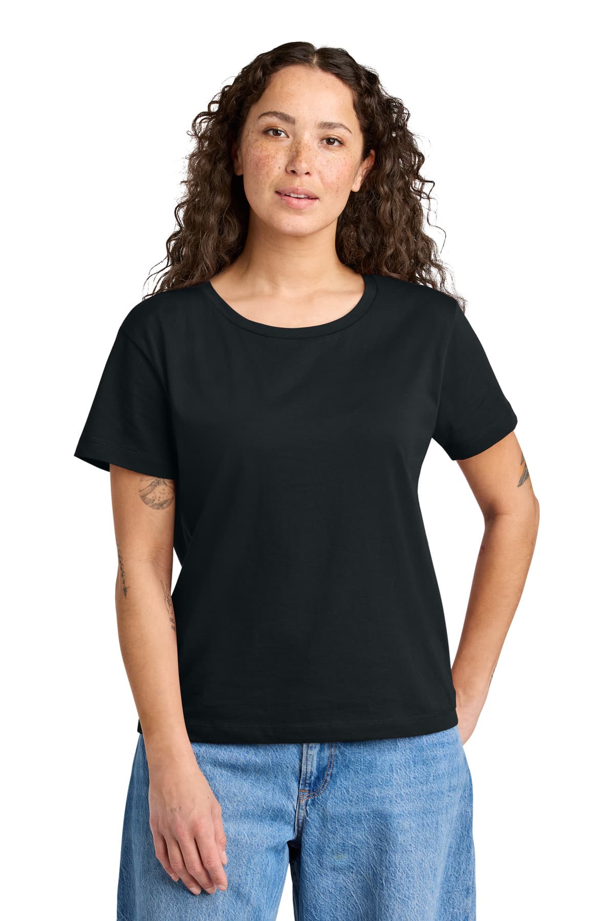 Stanley/Stella Stanley/Stella Women's Stella Serena Scoop Neck Tee SXW008 in Black