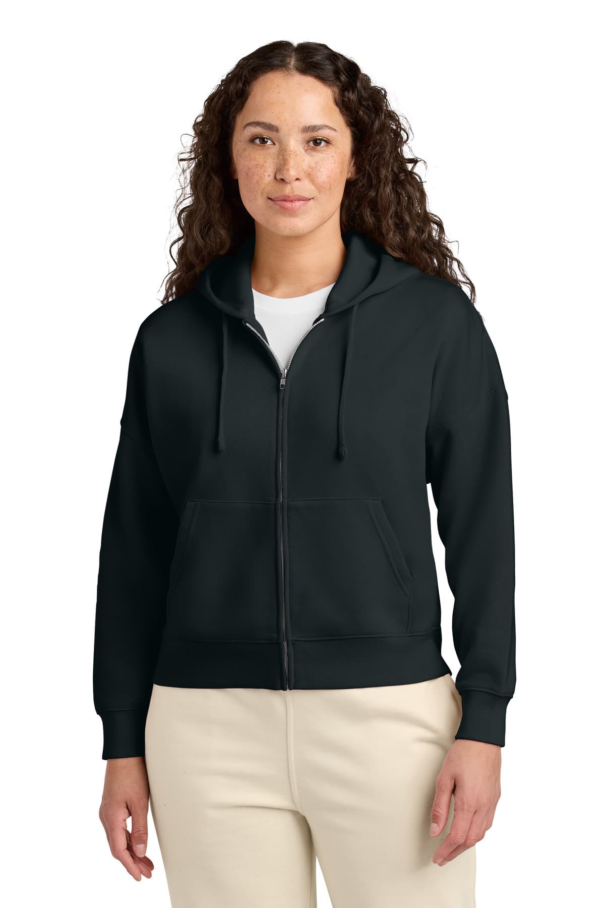 Stanley/Stella Stanley/Stella Women's Stella Ida Full-Zip Hooded Sweatshirt SXW037 in Black