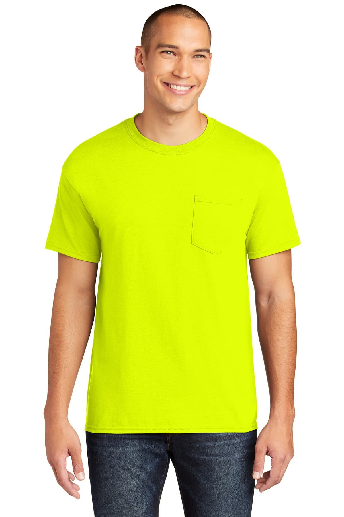 Gildan Gildan  Heavy Cotton  100% Cotton Pocket T-Shirt. 5300