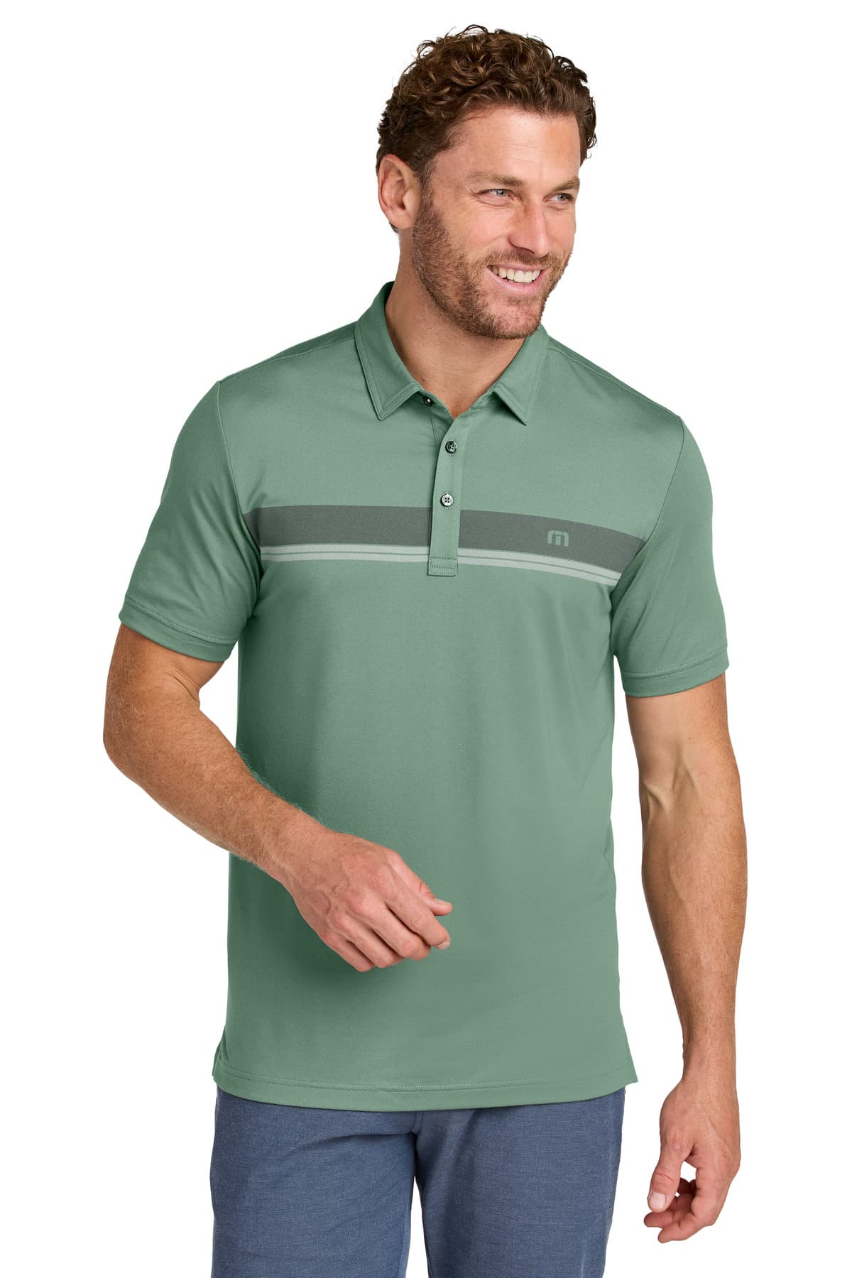 TravisMathew TravisMathew Glenview Stripe Polo TMA41462