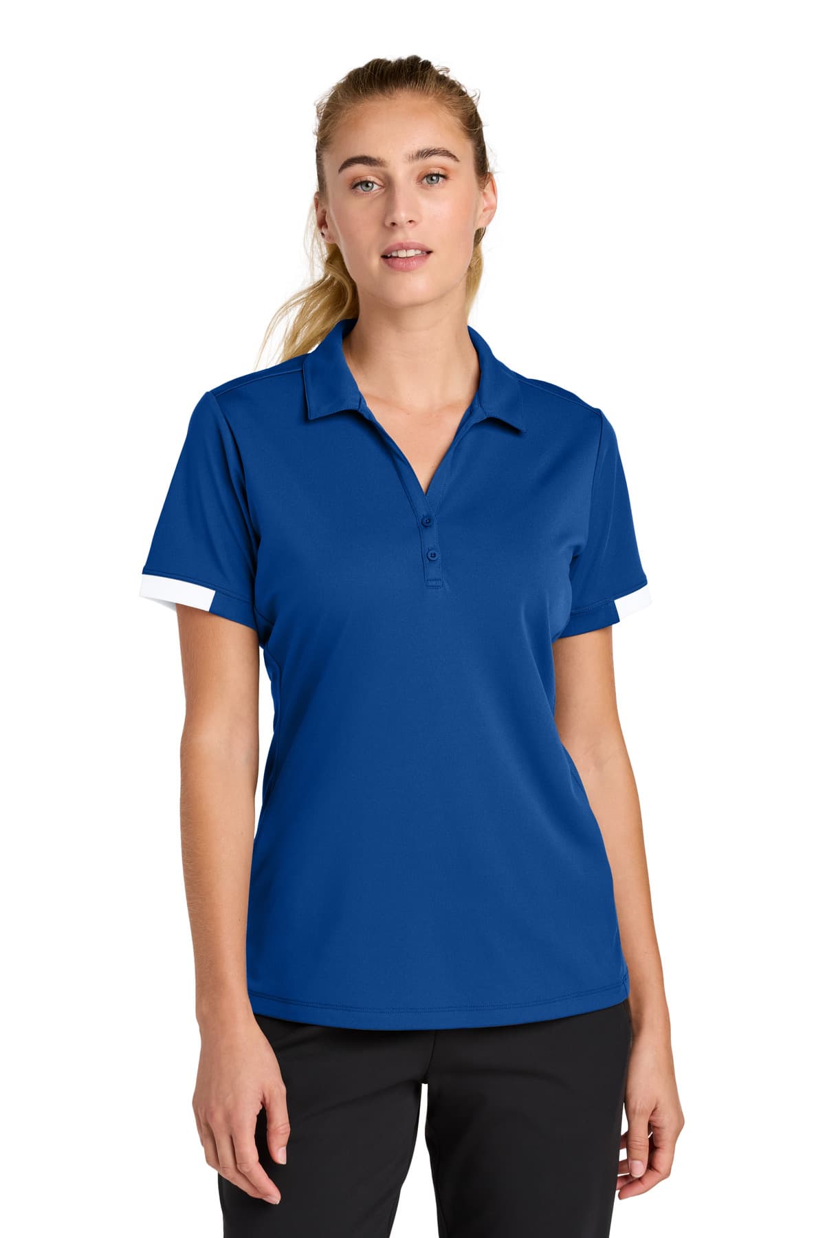 Sport-Tek Sport-Tek Women's Club Colorblock Polo LST444