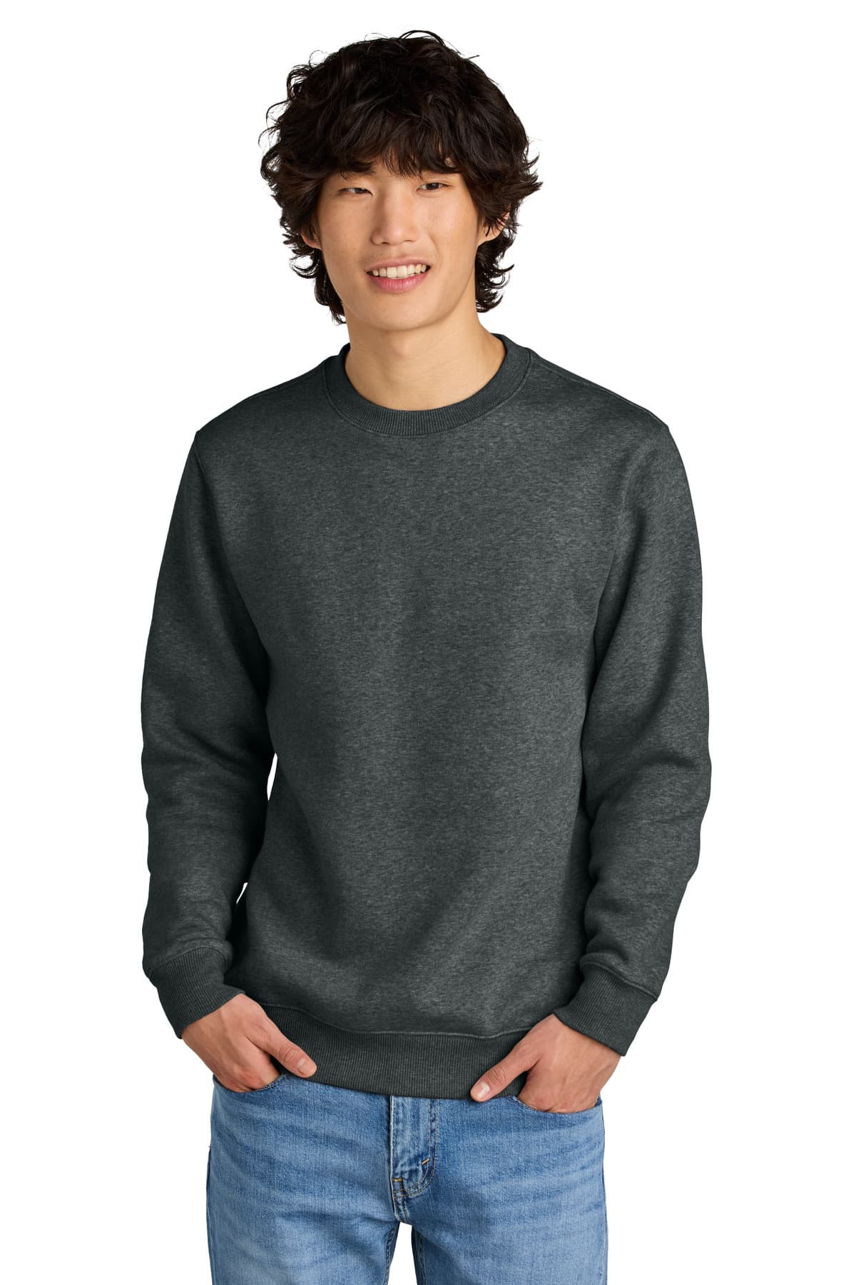 District District Perfect Weight Fleece Crew DT1106