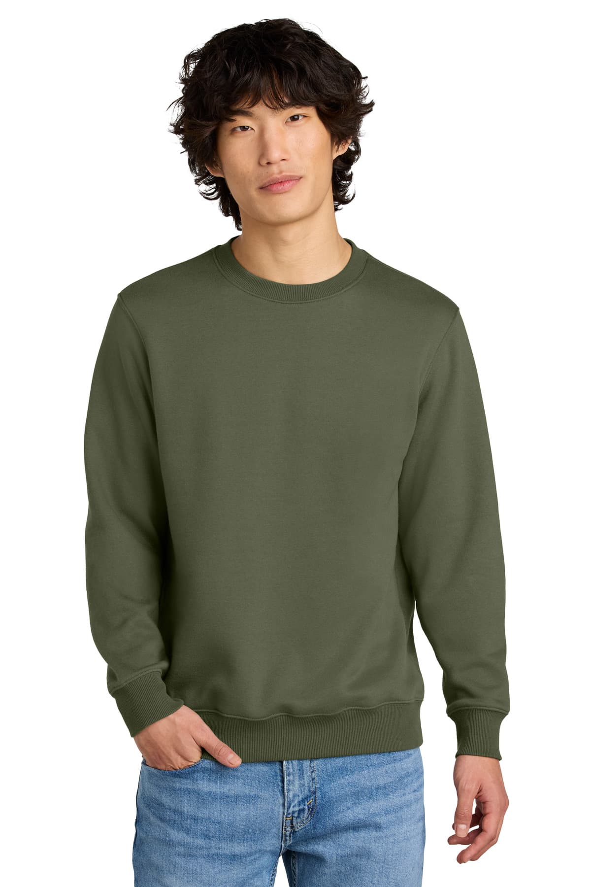 District District Perfect Weight Fleece Crew DT1106