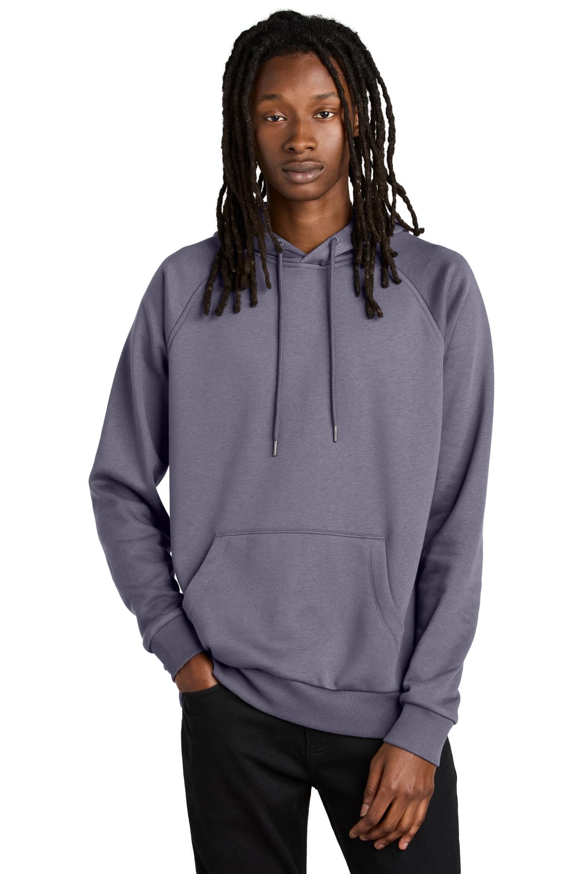 AllMade Allmade Unisex Organic CVC Fleece Pullover Hoodie AL5000