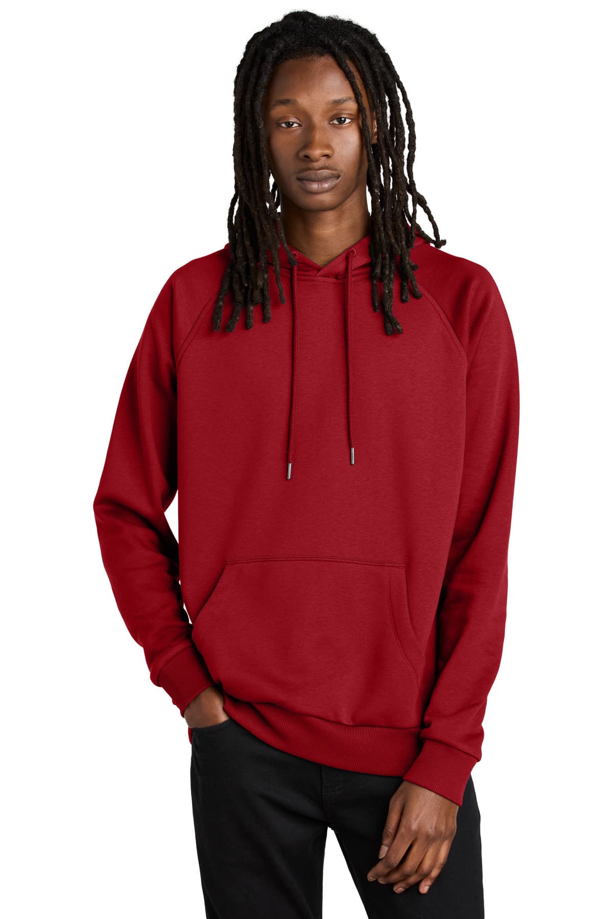 AllMade Allmade Unisex Organic CVC Fleece Pullover Hoodie AL5000